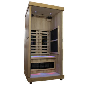 finnmark-designs-1-person-infrared-sauna-side-interior