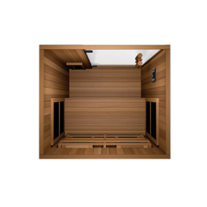 finnmark-designs-1-person-infrared-sauna-top-view