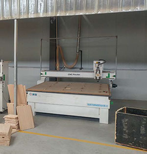 milling machine in workshop